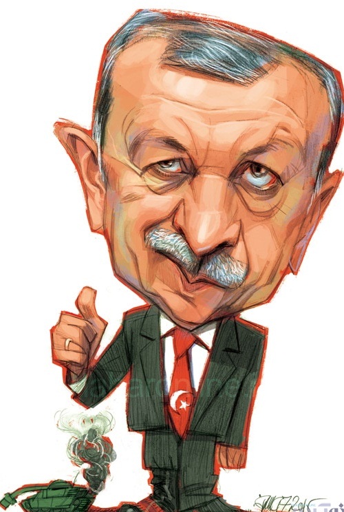 کاریکاتور/ اردوغان با کودتا چه کرد؟