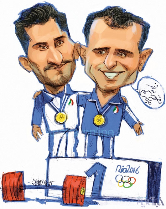 کاریکاتور / پسران طلایی المپیک!