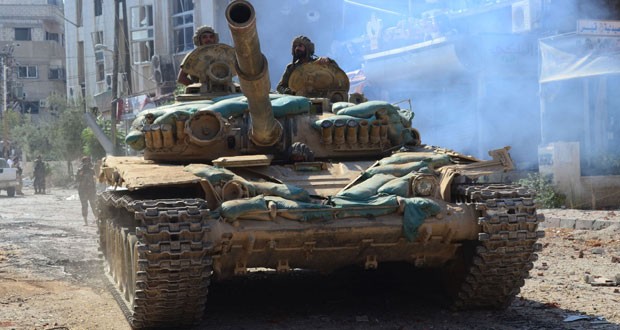 هلاکت ۱۲۰ تروریست در درگیری با ارتش سوریه