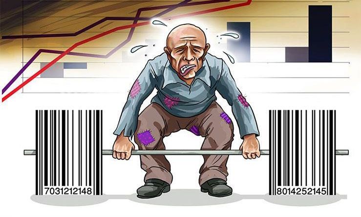 کاریکاتور / گرانی و کاهش قدرت خرید!!!