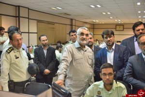 حضور نمایندگان مجلس در ستاد فرماندهی انتظامی تهران بزرگ