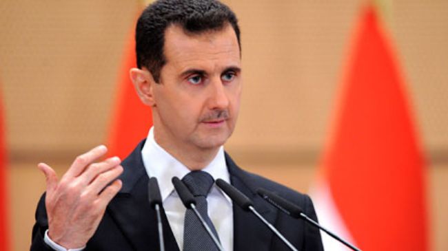 بشار اسد مصمّم به بازپس‌گیری کامل خاک سوریه از تصرف تکفیری هاست