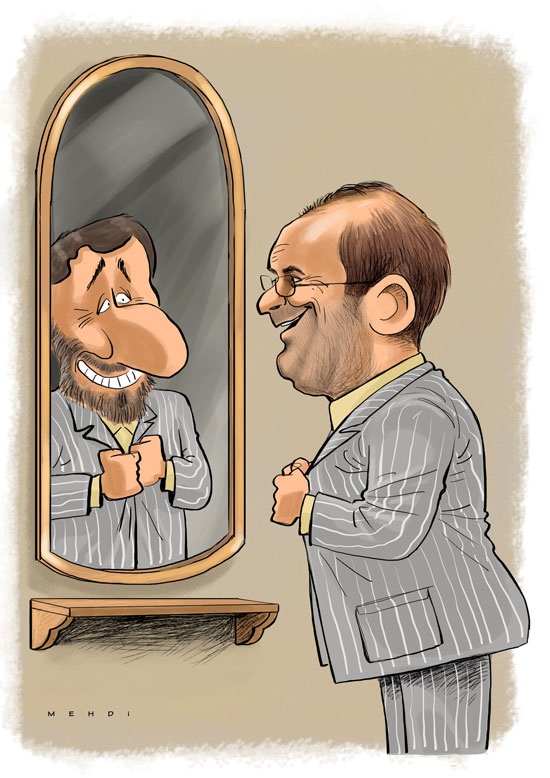 کاریکاتور / قالیباف، احمدی‌‌‌نژاد می‌شود؟
