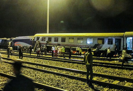 حادثه قطار این بار در شمال دو کشته بر جای گذاشت