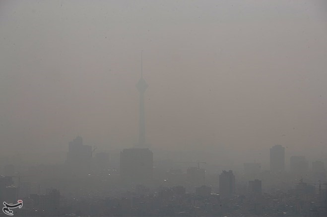 آلوده ترین روز سال در پایتخت (+عکس)