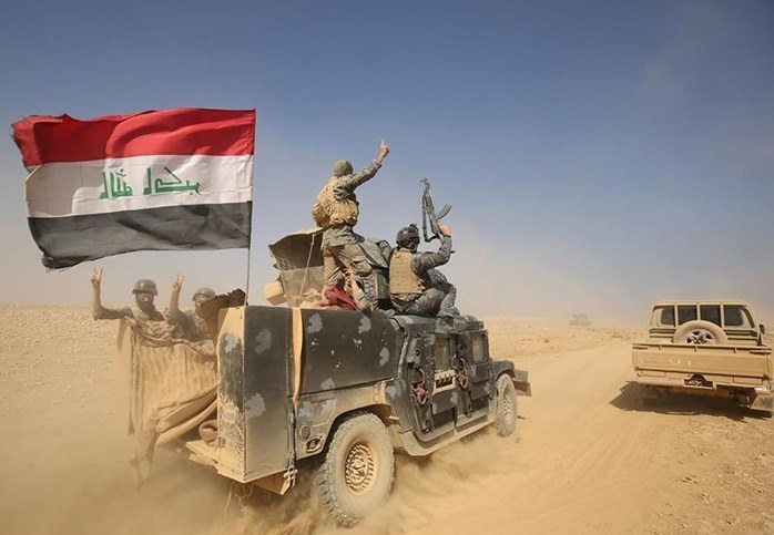 ارتش عراق در نزدیکی ساحل دجله
