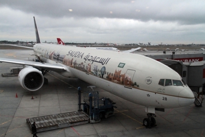 تصاویر روی بدنه ی هواپیماهای مسافربری سعودی