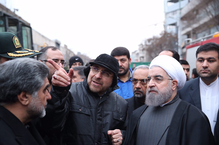 (تصاویر) حسن روحانی از پلاسکو بازدید کرد