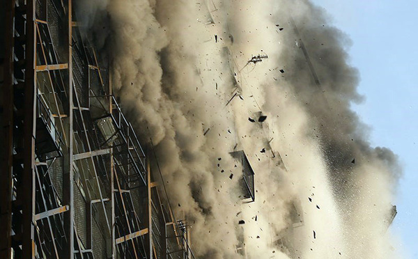 علت آتش‌سوزی و تخریب پلاسکو اعلام شد