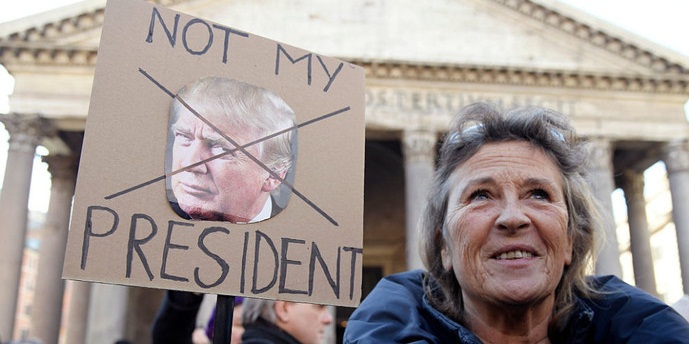تظاهرات زنان علیه ترامپ از واشنگتن تا قطب‌جنوب