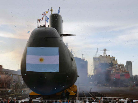 ناپدید شدن زیردریایی آرژانتین با ۴۰ سرنشین