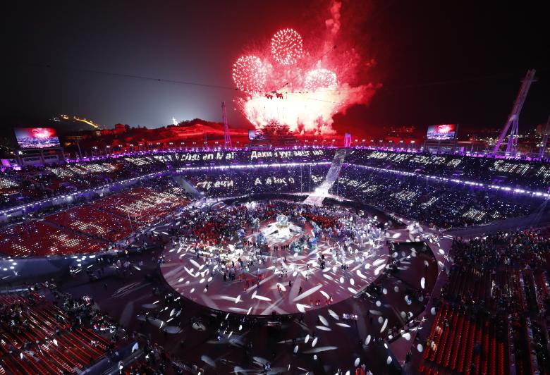 مراسم اختتامیه المپیک زمستانی پیونگ‌چانگ کره جنوبی ۲۰۱۸