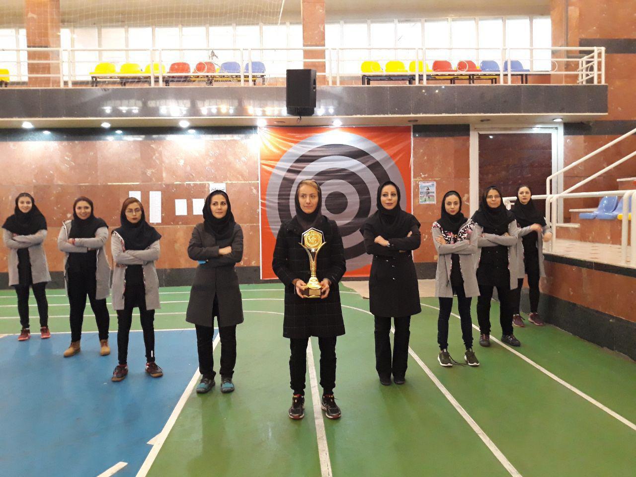 قهرمانی بانوان دانشجوی دانشگاه پیام نور استان تهران در مسابقات بدمینتون منطقه‌ی یک کشور