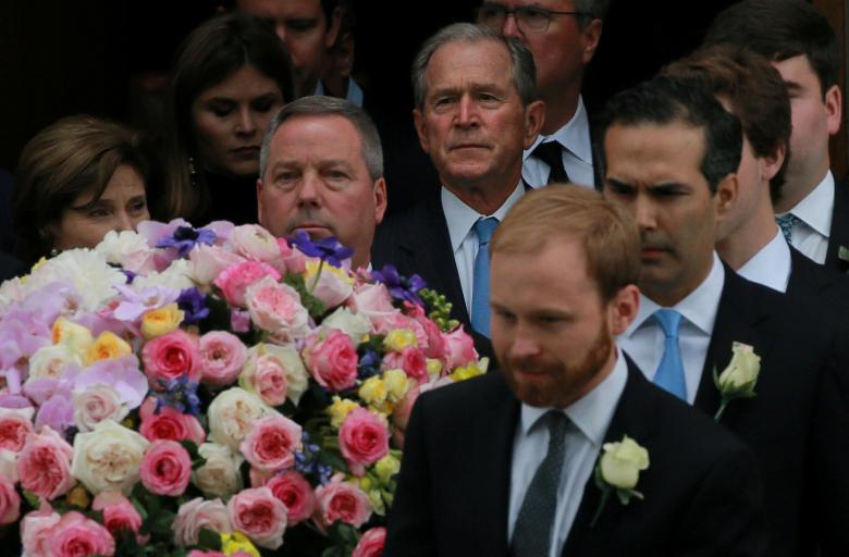 مراسم و تشریفات خاکسپاری باربارا بوش