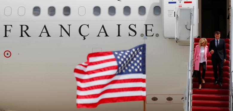 سفر رئیس جمهور فرانسه به آمریکا