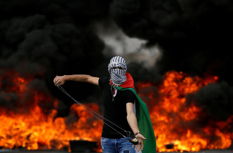 اعتراضات فلسطینیان در روز نکبت