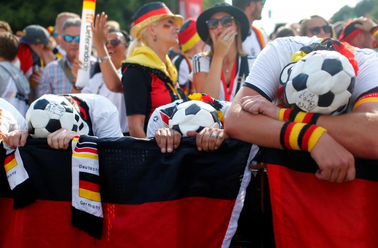 واکنش هواداران آلمان نسبت به باخت برابر مکزیک