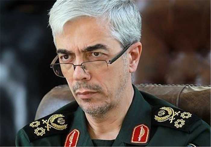 سرلشکر باقری: با دم شیر بازی نکنید؛ مراکز استقرار آمریکا در دسترس قدرت دفاعی ایران است