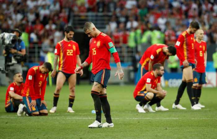 خداحافظی اسپانیا و دانمارک از جام ۲۰۱۸ روسیه