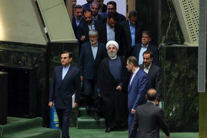 حضور رئیس جمهور در مجلس شورای اسلامی