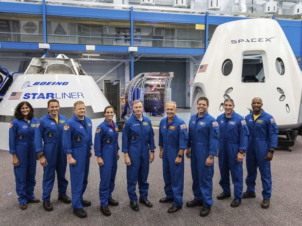 فضانوردان پرواز آزمایشی کپسول های فضایی ۲۰۱۹ انتخاب شدند