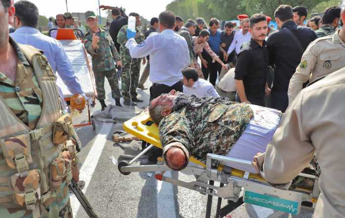 حادثه تروریستی مراسم رژه نیروهای مسلح در اهواز