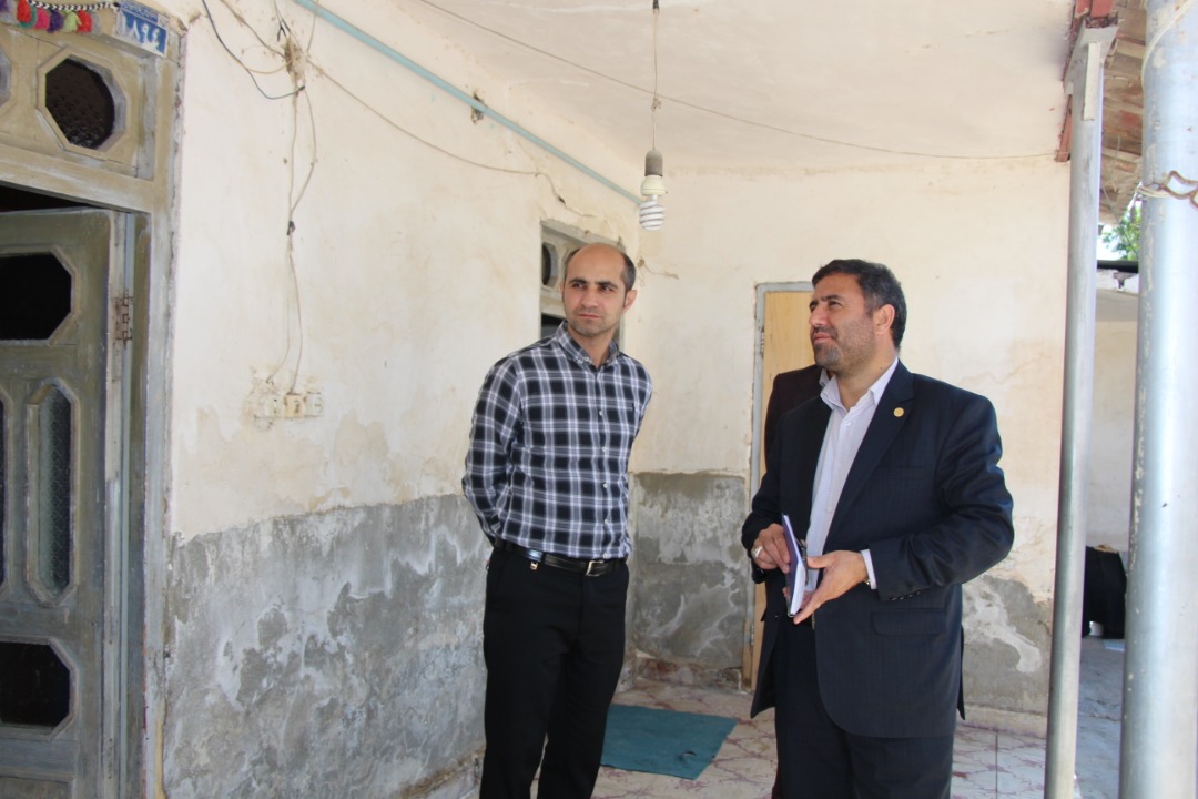 بازدید مدیر کل پشتیبانی دانشگاه پیام نور از مناطق سیل زده گلستان