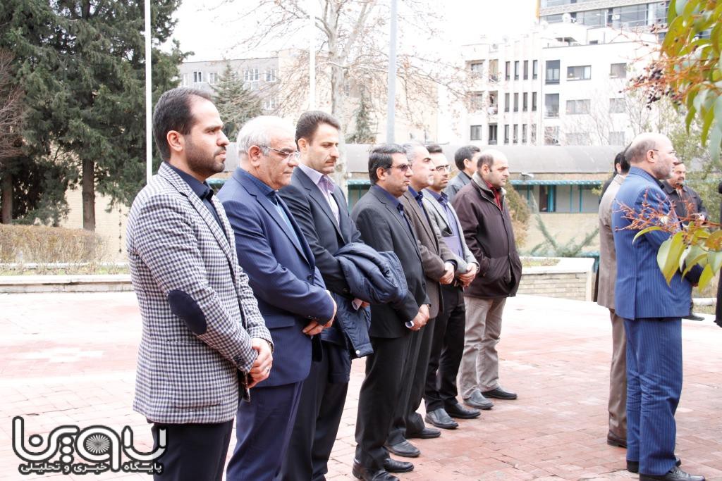 عزاداری و سوگواری در سازمان مرکزی دانشگاه پیام نور به مناسبت شهادت سردار سلیمانی