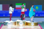 قهرمانی دانشجوی دانشگاه پیام نور در مسابقات وزنه برداری آسیا در تاشکند