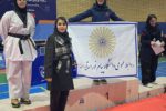 درخشش دانشجویان دختر دانشگاه پیام نور همدان در مسابقات تکواندو کشور